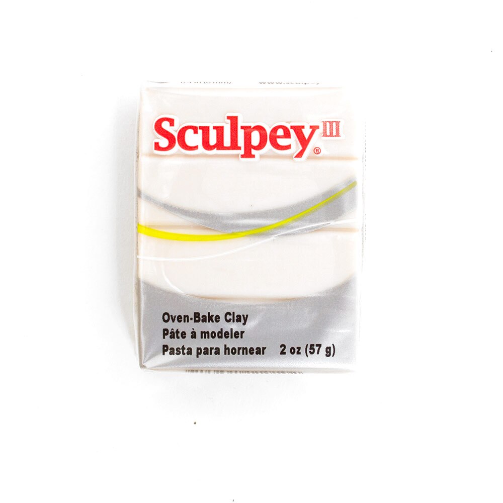 Polyform, Sculpey III, Oven Bake, Clay, 2oz, Transparent